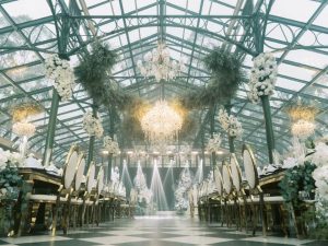 Glass Victorian Greenhouse Wedding Venue For Sale